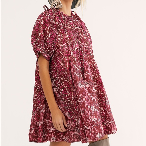 NWT Free People Jet Set Mini Dress - Picture 7 of 8